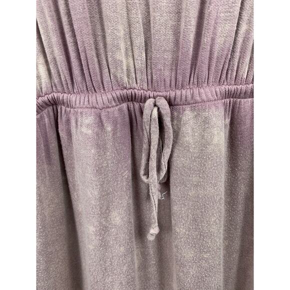 Primi Maxi Dress Womens small purple weathered tank maxi dress-drawstring waist - Picture 5 of 5